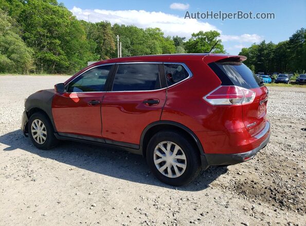 5N1AT2MV2GC845725 2016 NISSAN ROGUE Red 