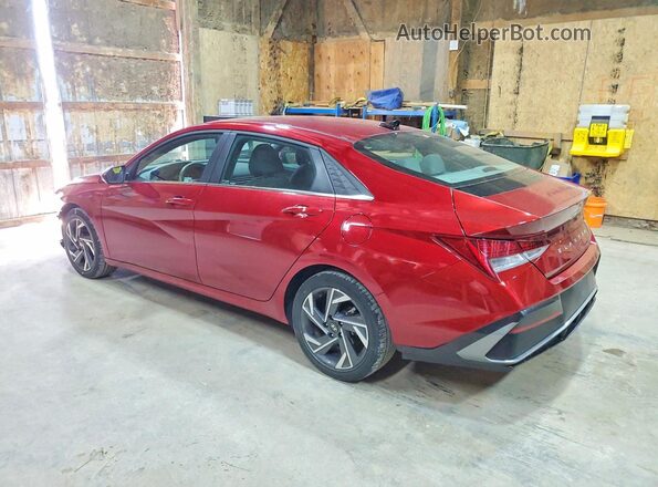 KMHLS4DG9SU926328 2025 HYUNDAI ELANTRA Red 