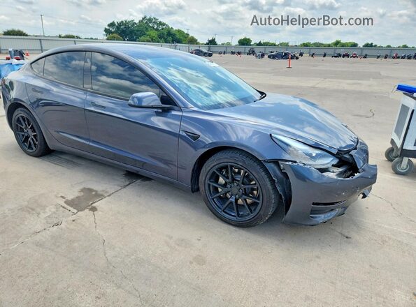 5YJ3E1EA7PF618756 2023 TESLA MODEL Gray 