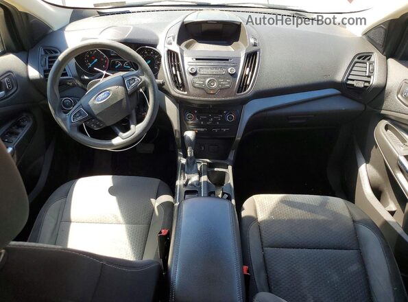1FMCU9GDXHUE04079 2017 FORD ESCAPE Red Instrument cluster view