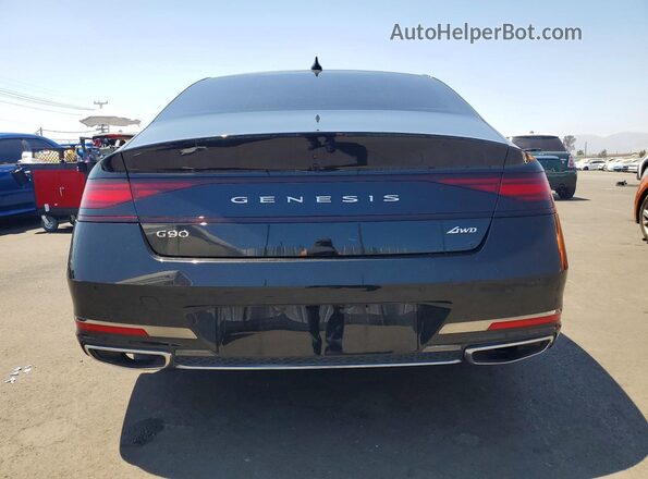 KMTFC4SD6SU049774 2025 GENESIS G90 Black Սալոնի դիմացի տեսք