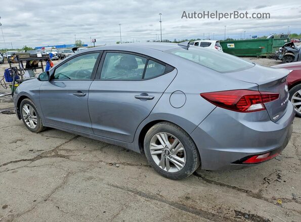 KMHD84LF1KU812903 2019 HYUNDAI ELANTRA Gray უკანა მარჯვენა