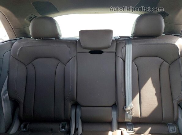 WA1FVAF14KD034112 2019 AUDI Q8 Black უკანა სალონის ხედი