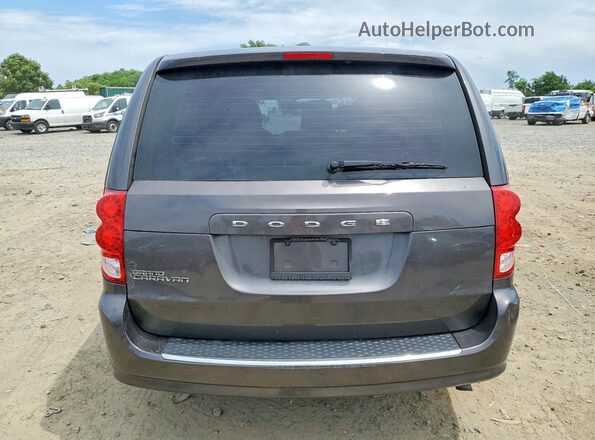 2C4RDGBG7GR252228 2016 DODGE CARAVAN Gray წინა სალონის ხედი