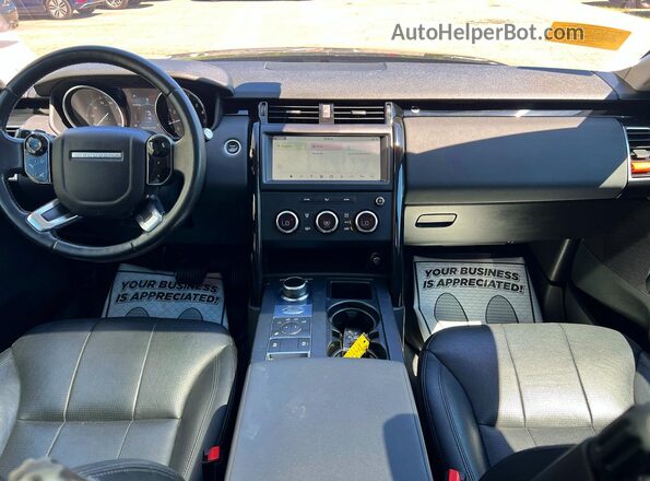 SALRG2RV4K2400835 2019 LAND ROVER DISCOVERY Black Widok zestawu wskaźników