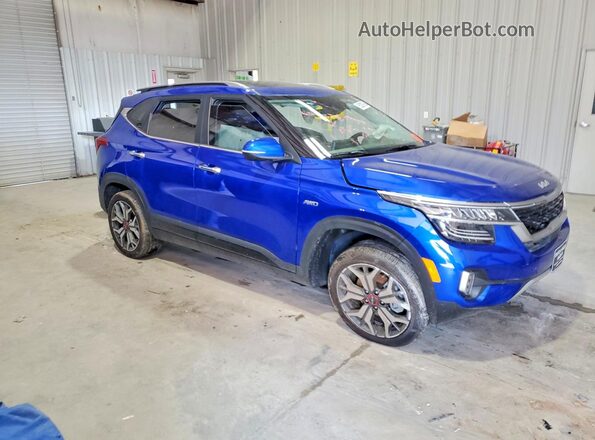 KNDETCA25N7277580 2022 KIA SELTOS Blue 