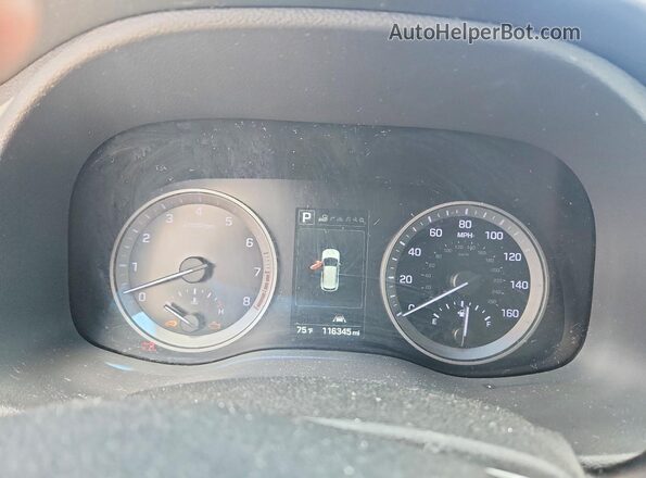 KM8J3CA25GU209228 2016 HYUNDAI TUCSON Blue 
