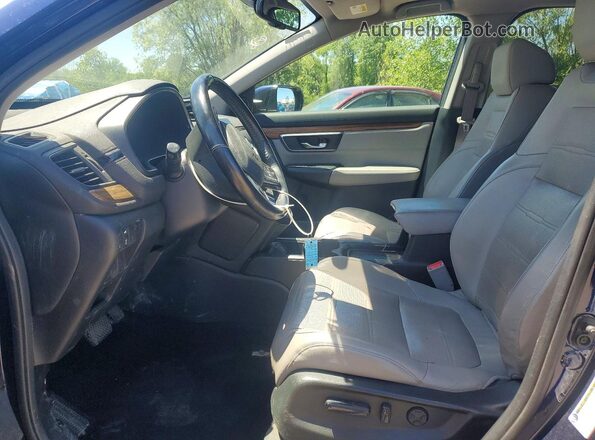 5J6RW2H84HL023703 2017 HONDA CR-V Blue 