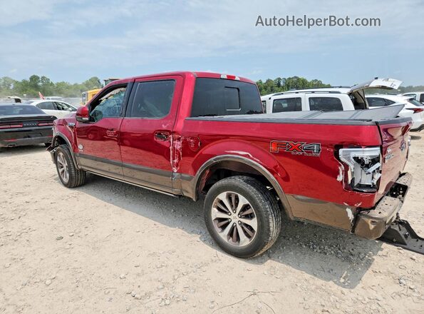 1FTEW1EG1GFA77614 2016 FORD F150 Red Rear right