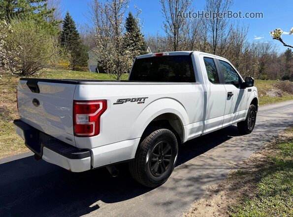 1FTEX1EP4KFA03349 2019 FORD F150 White Przód prawy