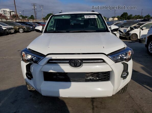 JTEEU5JR1P5291900 2023 TOYOTA 4RUNNER White 