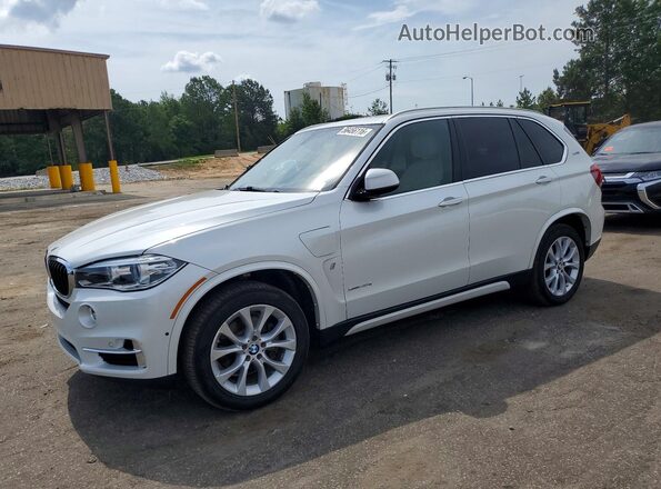 5UXKT0C56J0V98425 2018 BMW X5 White Հետևի ձախ