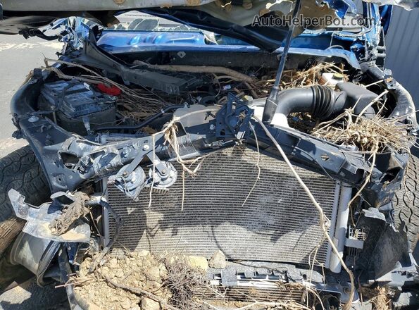 1FTEW3LP4SKE62258 2025 FORD F150 Blue ძრავის განყოფილების ხედი