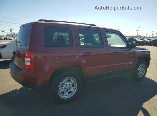 1C4NJPBA4GD811515 2016 JEEP PATRIOT Red წინა მარჯვენა