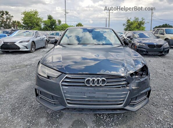WAUKMAF43JN019978 2018 AUDI A4 Gray 