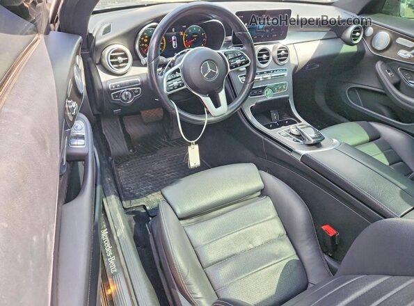 WDDWJ8EB9KF838338 2019 MERCEDES-BENZ C Серый Вид щитка приборов