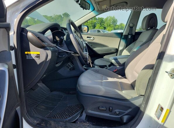 5NMZUDLB6HH003156 2017 HYUNDAI SANTA FE White 