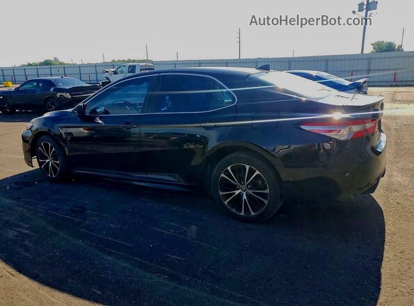 4T1B11HK6KU218324 2019 TOYOTA CAMRY Black Задня права чверть