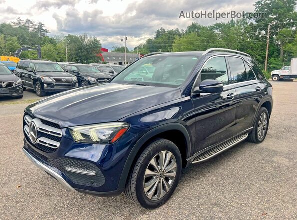 4JGFB4KB0LA053320 2020 MERCEDES-BENZ GLE-CLASS Синий Задняя правая четверть