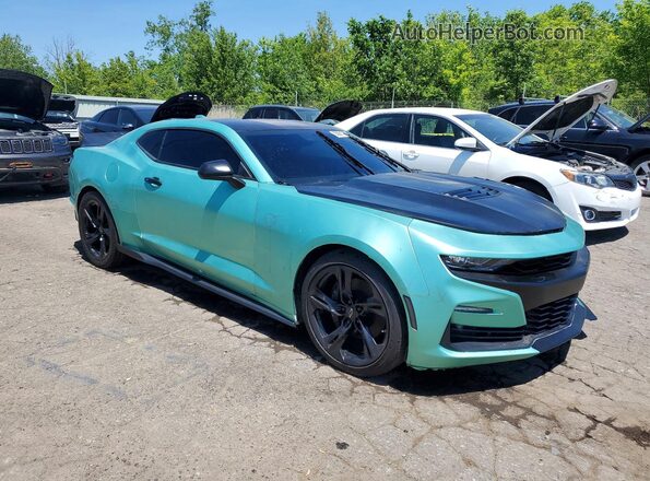 1G1FH1R76L0123646 2020 CHEVROLET CAMARO Green 