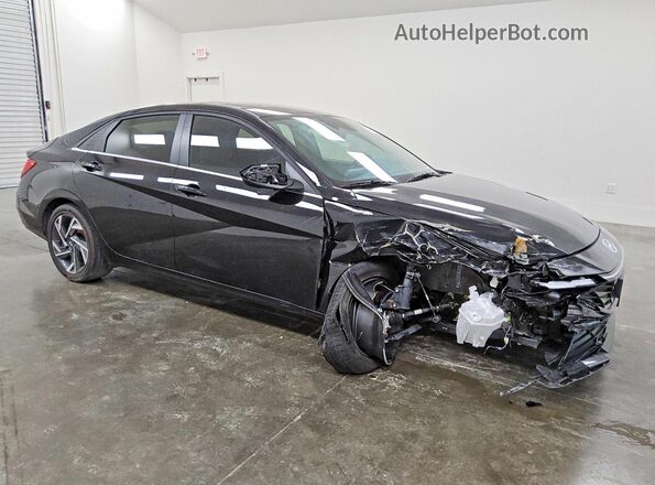 KMHLN4DJXSU180233 2025 HYUNDAI ELANTRA Black 