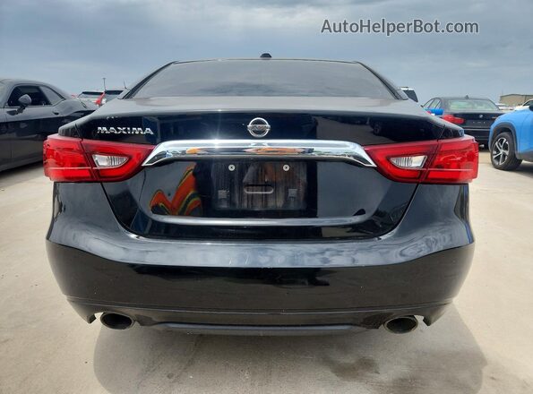 1N4AA6AP5HC381148 2017 NISSAN MAXIMA Black Սալոնի դիմացի տեսք