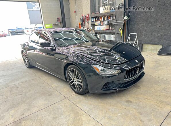 ZAM57RTA6G1183267 2016 MASERATI GHIBLI Black 
