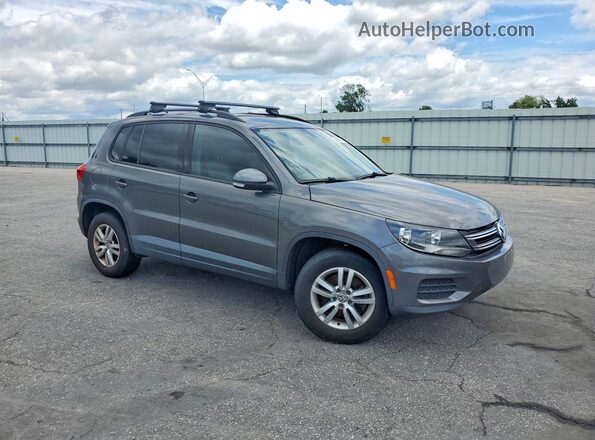 WVGBV7AX5GW602300 2016 VOLKSWAGEN TIGUAN Charcoal Вид спереду