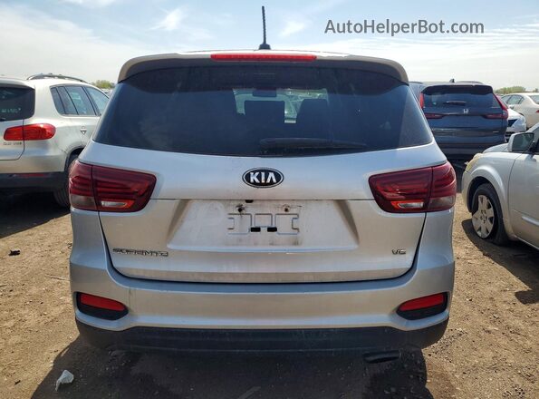 5XYPGDA51KG572316 2019 KIA SORENTO Silver 