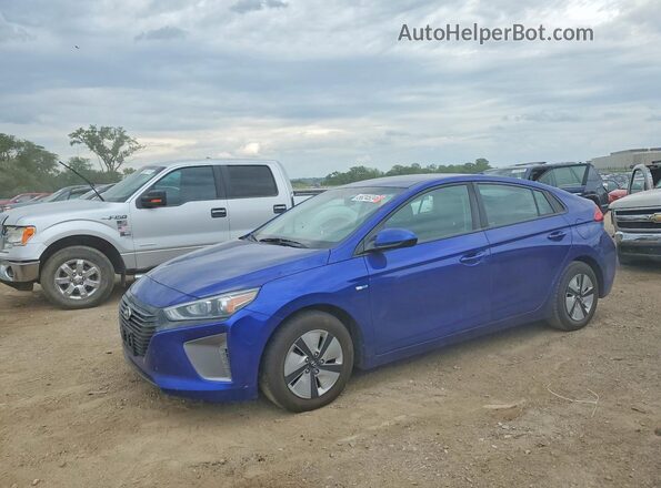 KMHC65LC1KU129290 2019 HYUNDAI IONIQ Blue Հետևի ձախ