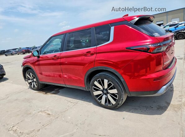 JA4J3VA84SZ021424 2025 MITSUBISHI OUTLANDER Red Задня права чверть