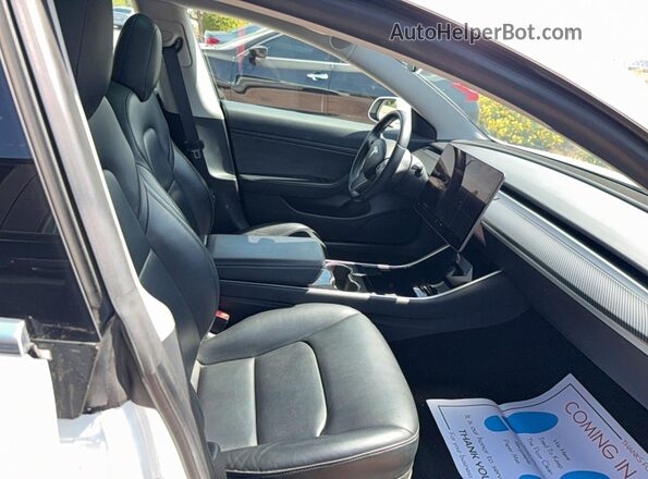 5YJ3E1EA0KF431223 2019 TESLA MODEL White Հետևի տեսք