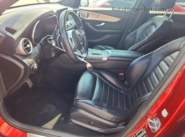 WDC0J8EB3LF672913 2020 MERCEDES-BENZ GLC-CLASS Red Widok deski rozdzielczej