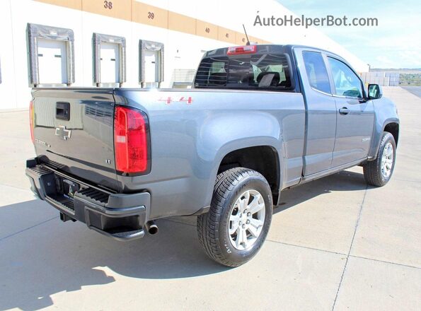 1GCHTCENXH1238573 2017 CHEVROLET COLORADO Серый Передняя правая четверть