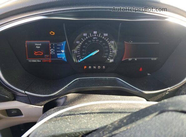 3FA6P0HD3HR296436 2017 FORD FUSION Black უკანა სავარძლების ხედი