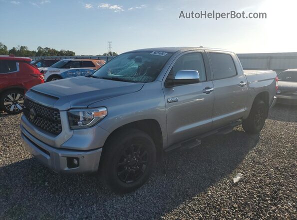 5TFAY5F15MX975438 2021 TOYOTA TUNDRA Серебряный Задняя левая четверть