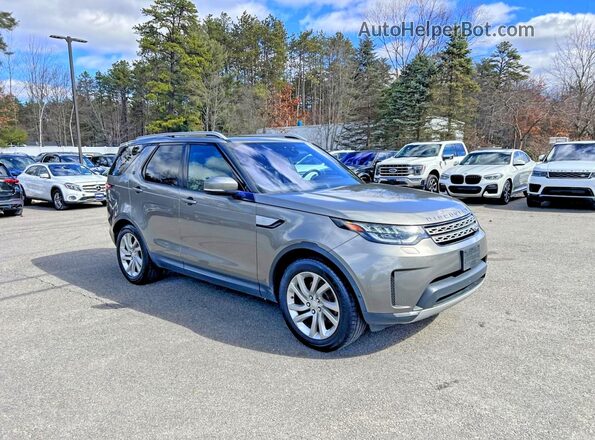 SALRRBBK0HA038494 2017 LAND ROVER DISCOVERY Gray Rear left
