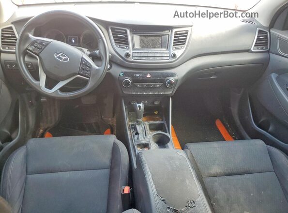 KM8J33A2XGU112140 2016 HYUNDAI TUCSON Orange ხელსაწყოთა პანელის ხედი