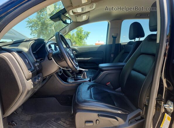1GTP6DE14G1321419 2016 GMC CANYON Black Vista del salpicadero
