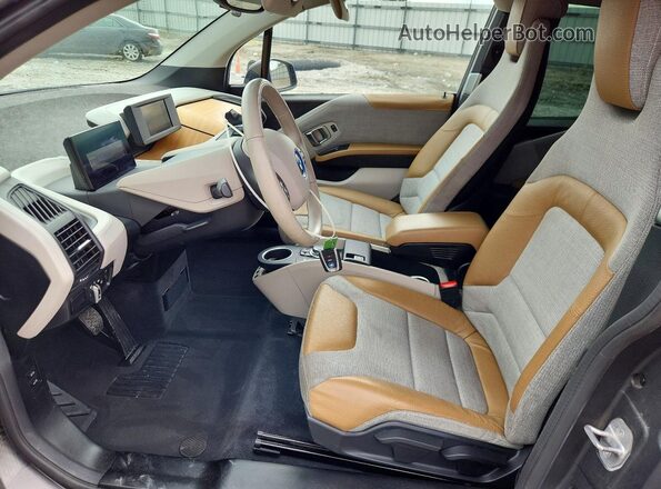 WBY1Z2C5XGV556437 2016 BMW I3 Black Вид панелі приладів