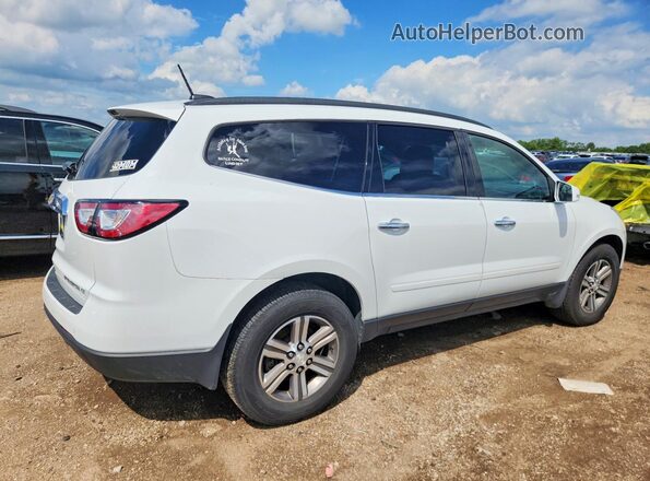 1GNKRHKD6GJ200504 2016 CHEVROLET TRAVERSE Белый Передняя правая четверть