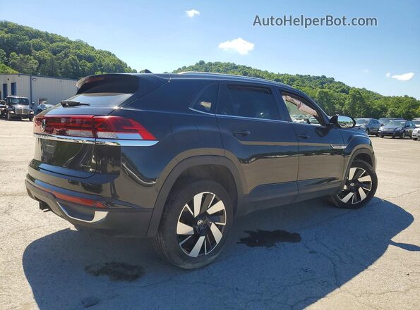 1V2HE2CA7RC229306 2024 VOLKSWAGEN ATLAS Черный Передняя правая четверть