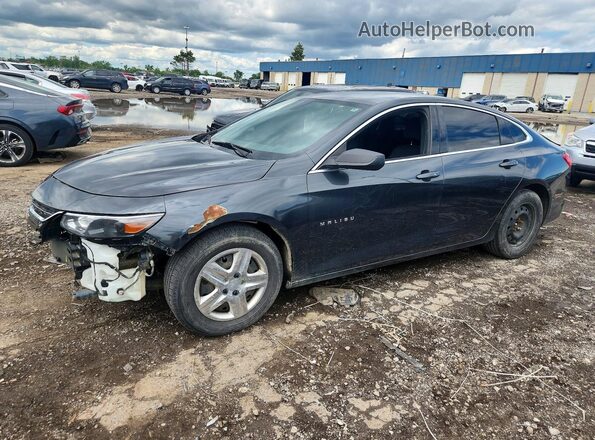 1G1ZB5ST4HF291545 2017 CHEVROLET MALIBU Charcoal Հետևի ձախ