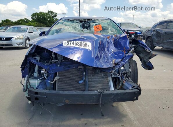 5YFBURHEXKP925363 2019 TOYOTA COROLLA Blue Rear view