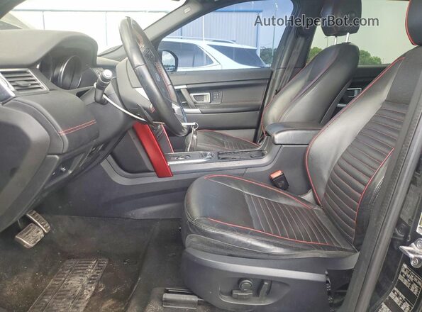 SALCT2GX3KH828379 2019 LAND ROVER DISCOVERY Black Вид панелі приладів
