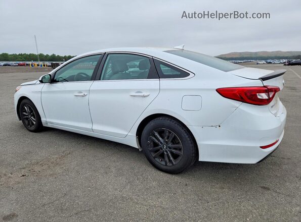 5NPE24AF0GH344077 2016 HYUNDAI SONATA White უკანა მარჯვენა