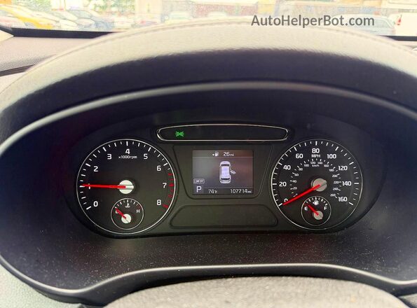 5XYPGDA58LG692387 2020 KIA SORENTO Синий Вид щитка приборов