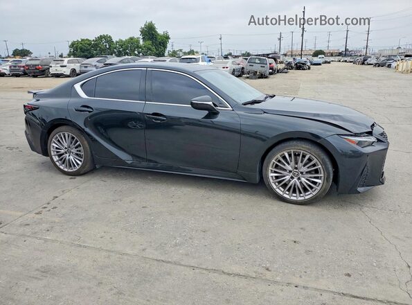 JTHDA1D2XN5118047 2022 LEXUS IS Black წინა ხედი