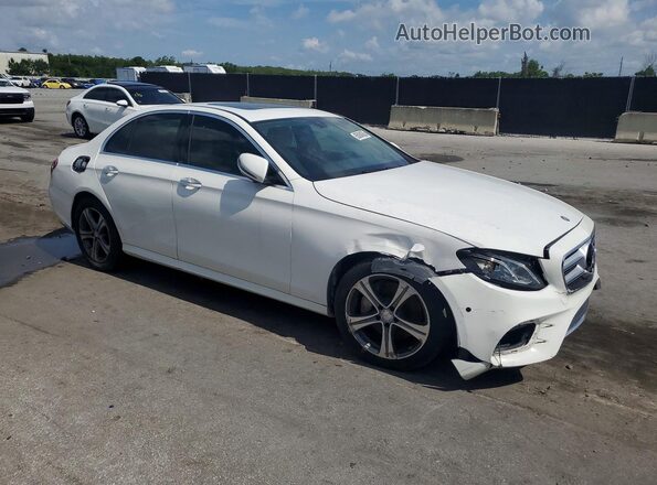 WDDZF4JB2HA104451 2017 MERCEDES-BENZ E White Դիմացի տեսք