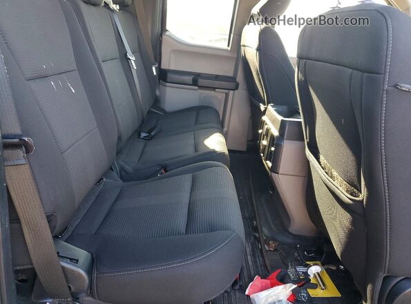 1FTEX1EP7JFA85012 2018 FORD F150 Black Սալոնի հետևի տեսք